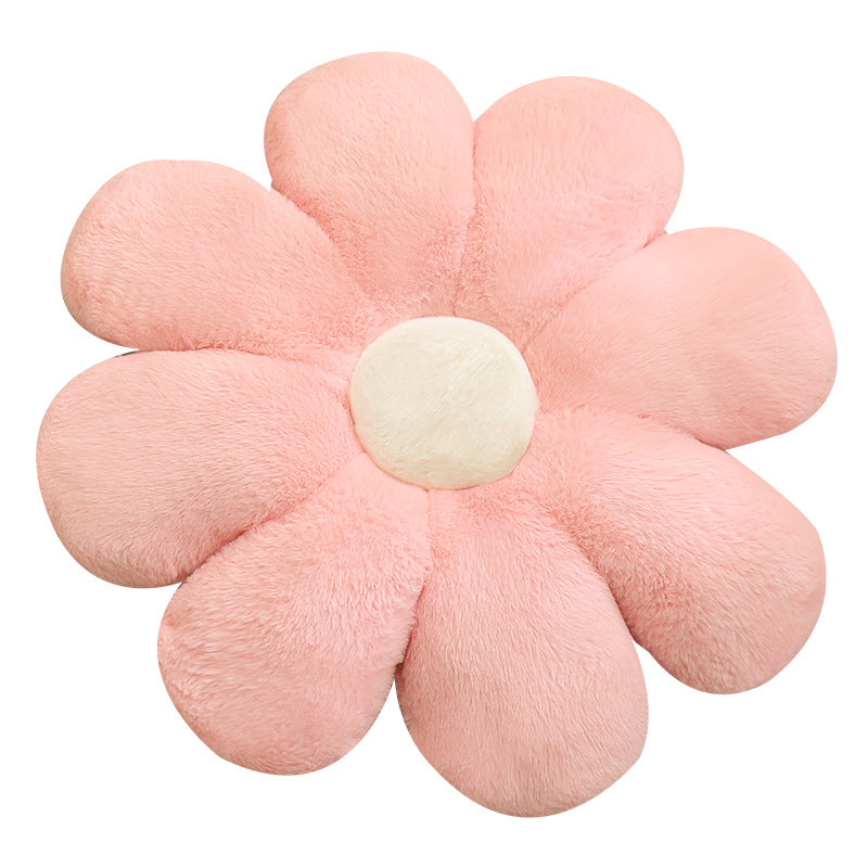 Plush seat cushion in flower shape Kalsten