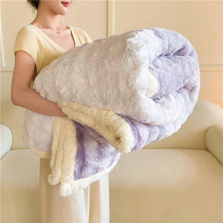 Women's Cozy Faux Fur Blanket