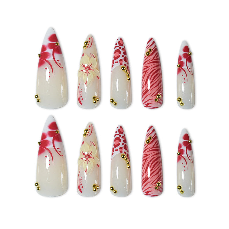 Decorative Acrylic Press-On Nail Art Set Kalsten
