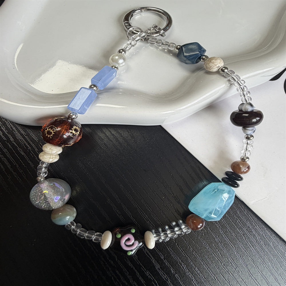 Handcrafted Beaded Keychain Kalsten