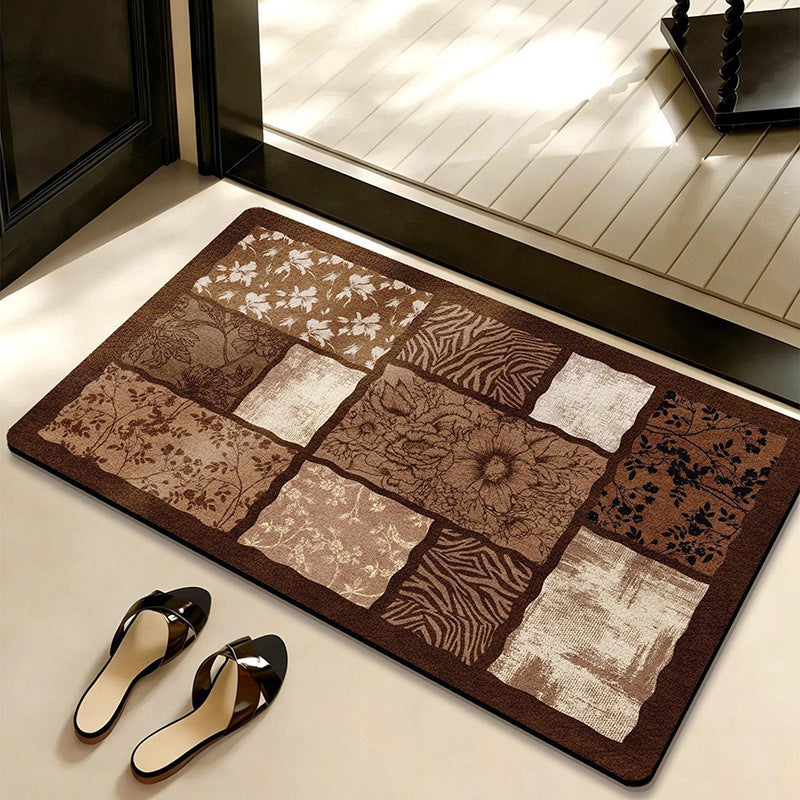 Artistic Nature-Themed Area Rug