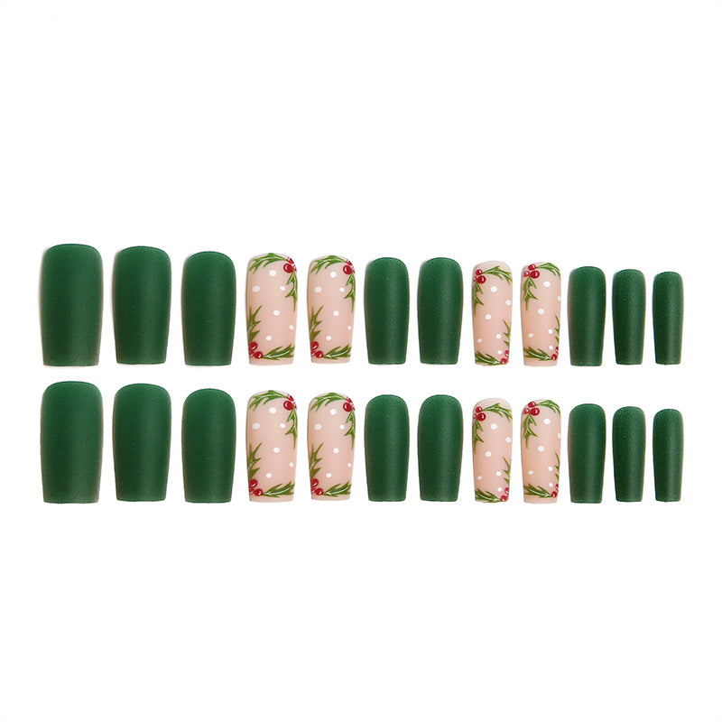 Artful Nail Tips with Botanical Motifs Kalsten