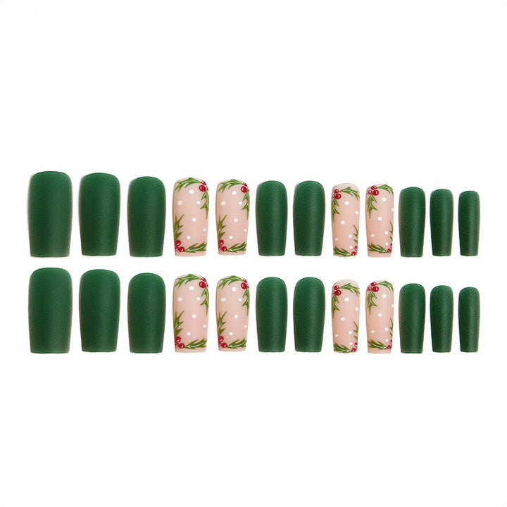 Artful Nail Tips with Botanical Motifs Kalsten
