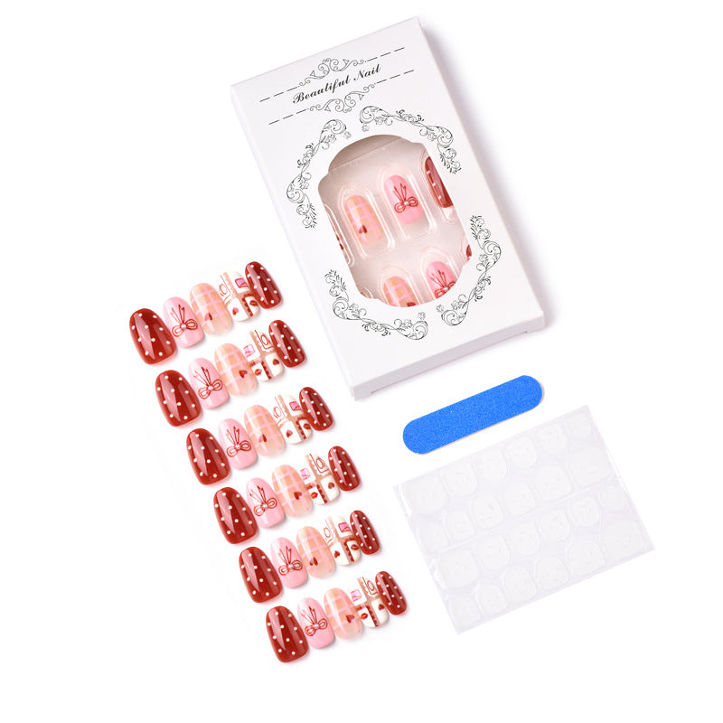 Artistic Festive Press-On Nail Set