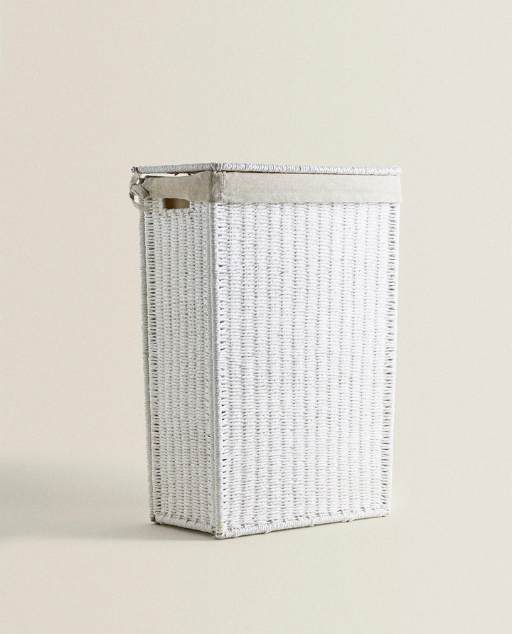 High-quality laundry basket made of natural wicker Kalsten