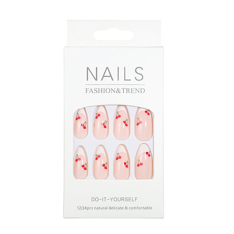 Artistic Cherry Blossom Press-On Nails Kalsten