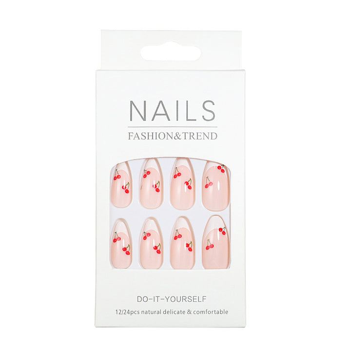 Artistic Cherry Blossom Press-On Nails Kalsten