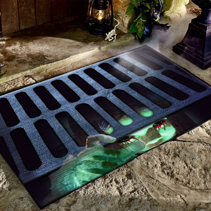Halloween-Themed Decorative Mat