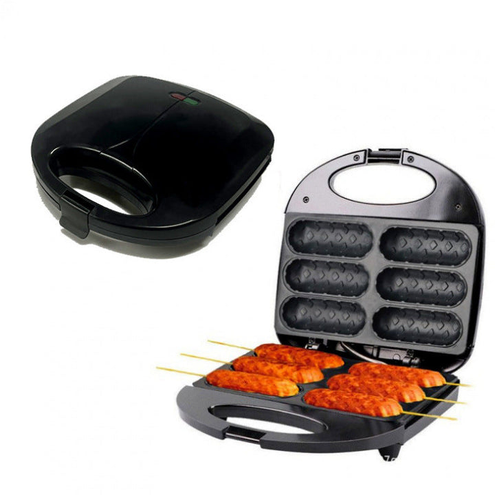 Multi-Cavity Waffle Maker with Non-Stick Plates Kalsten