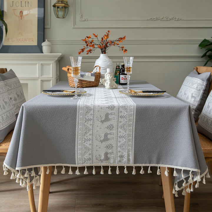 Elegant Artisan Tablecloth