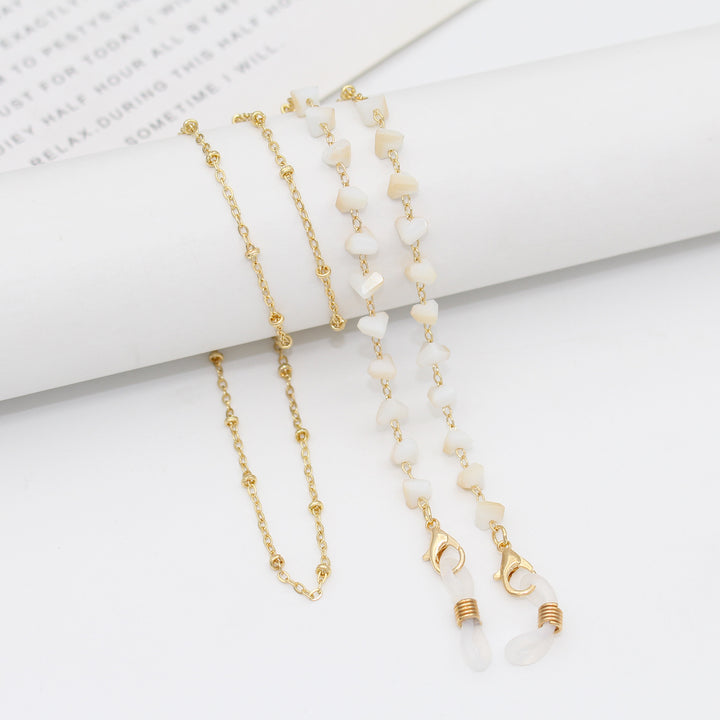 Floral Decorated Eyewear Chain Kalsten