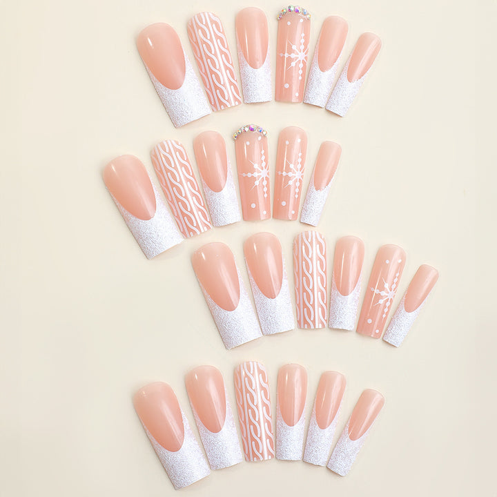 Holiday-Themed Decorative Press-On Nail Set Kalsten