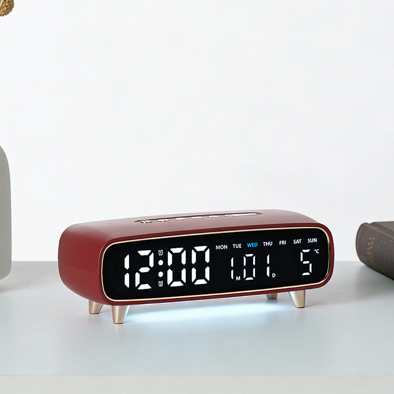 Digital alarm clock with multifunctional temperature and date display Kalsten
