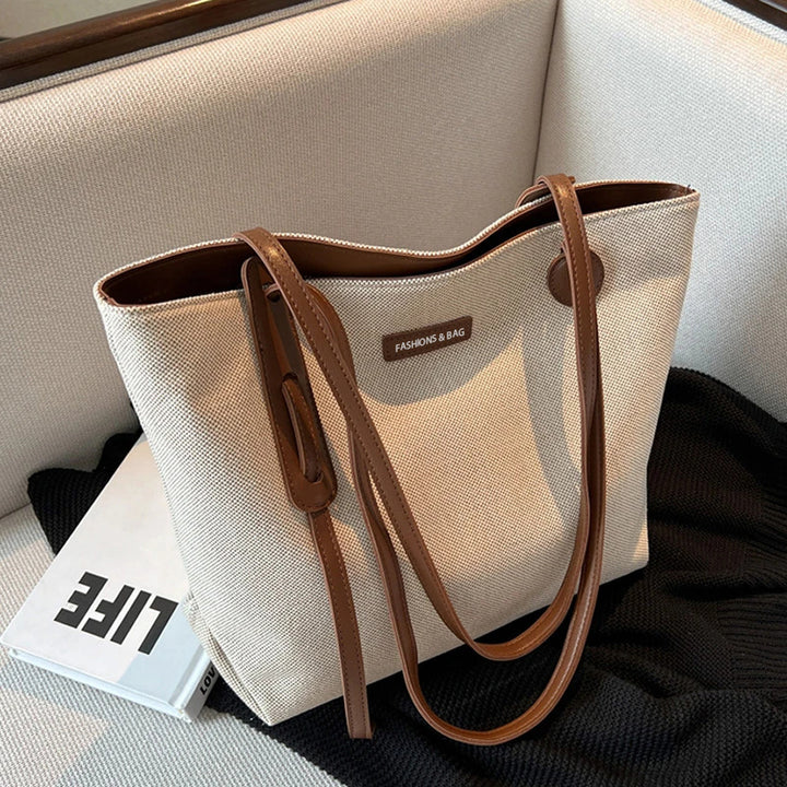 Minimalist Textured Tote Bag Kalsten