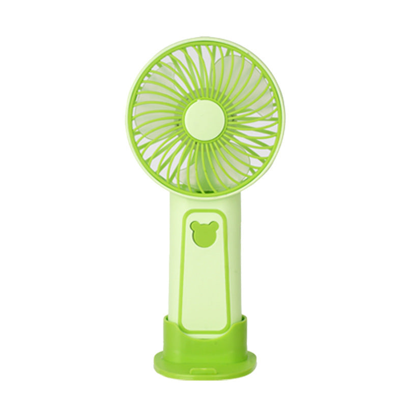Unisex Portable Hand Fan with Flexible Stand Kalsten