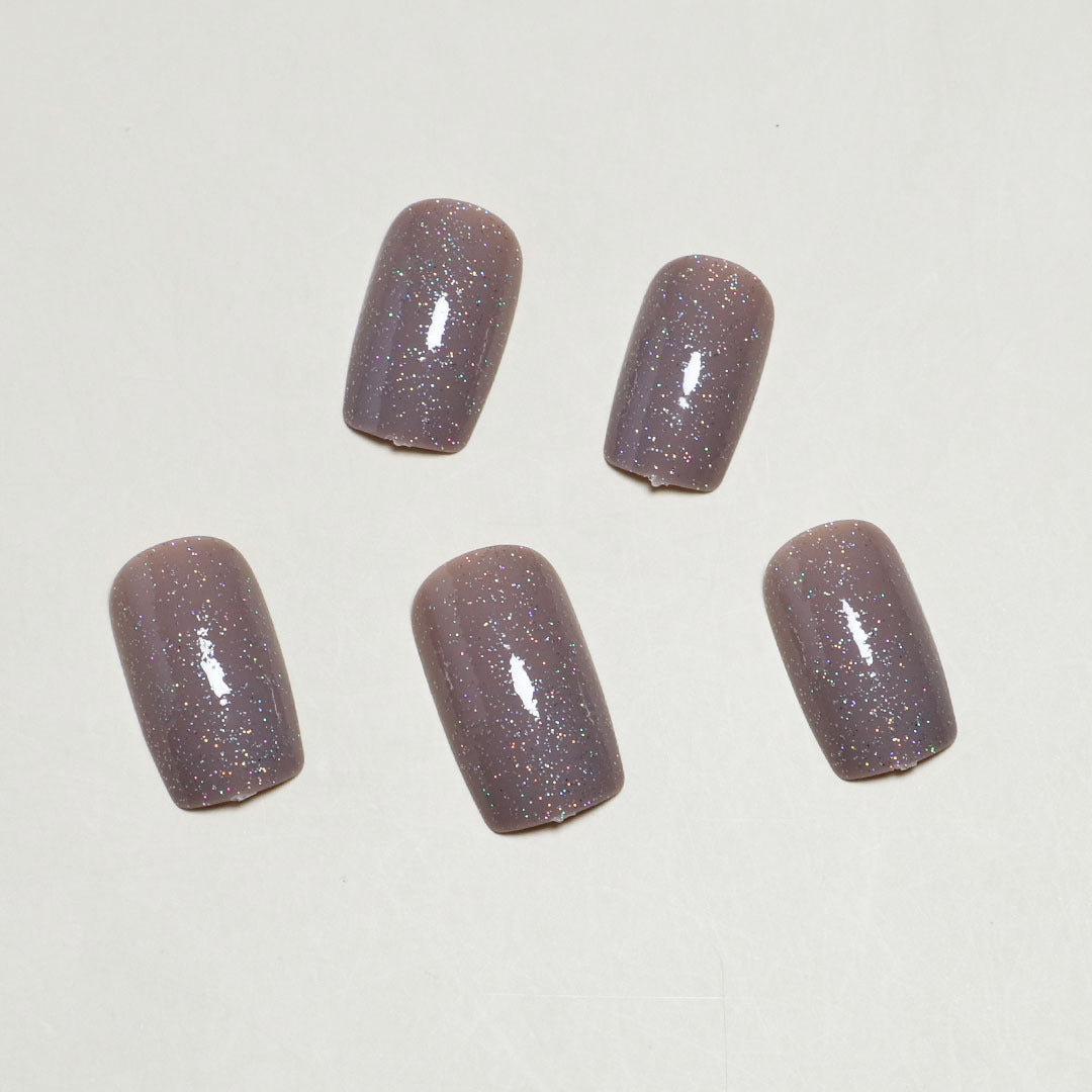 Glitter Infused Press-On Nail Set Kalsten