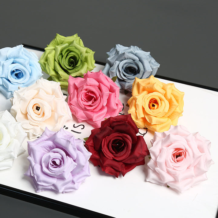 Decorative Satin Flower for Home Decor Display