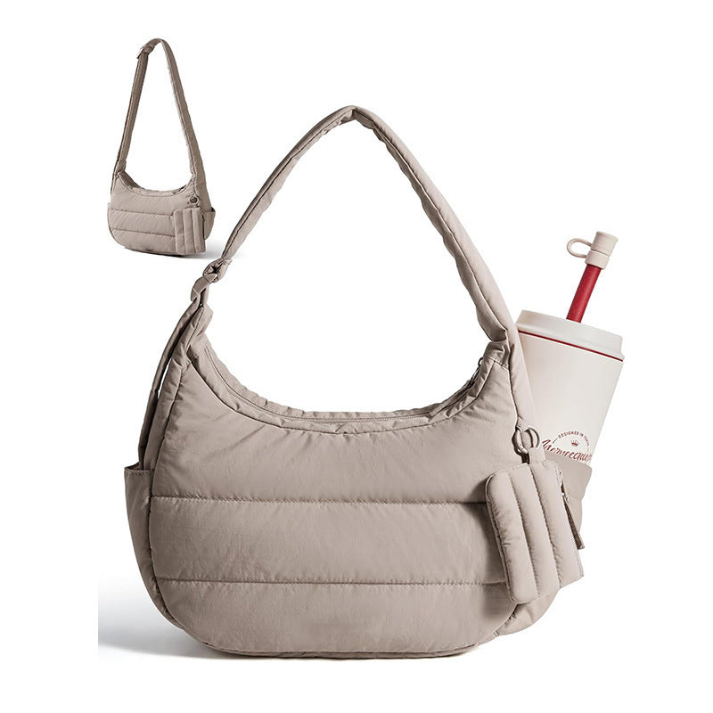Comfortable shoulder bag with practical additional function Kalsten