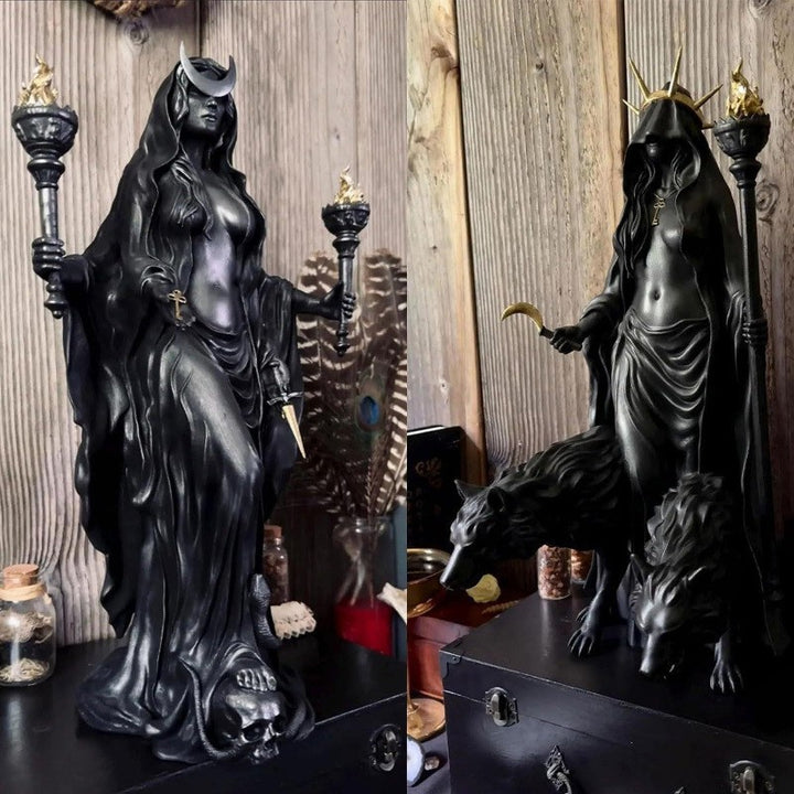 Decorative Witch-Themed Cauldron Lamp Kalsten