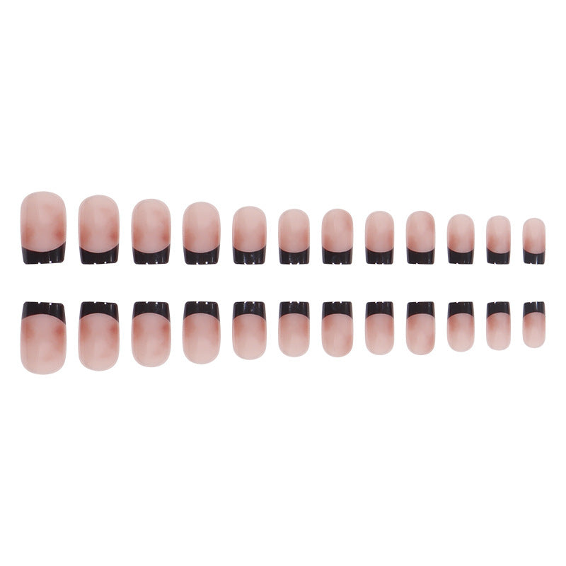 Elegant Ombre French Tip Press-On Nails Kalsten