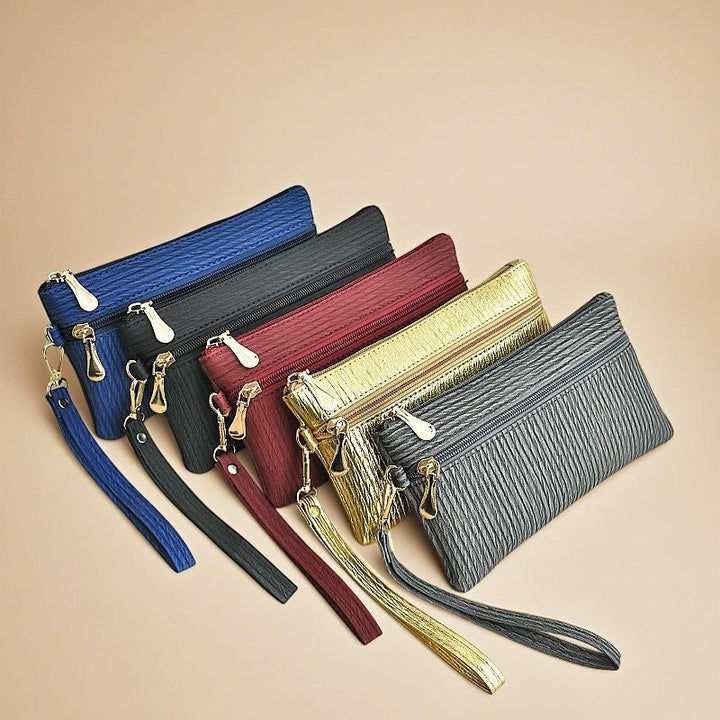 Elegant Clutch With Practical Wrist Strap Kalsten