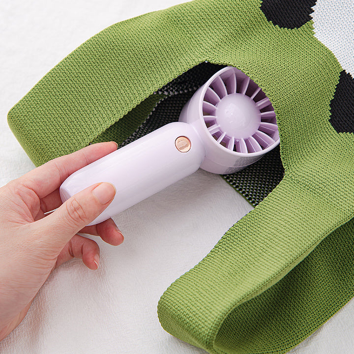 Adorable Cartoon-Themed Handheld Fan Kalsten