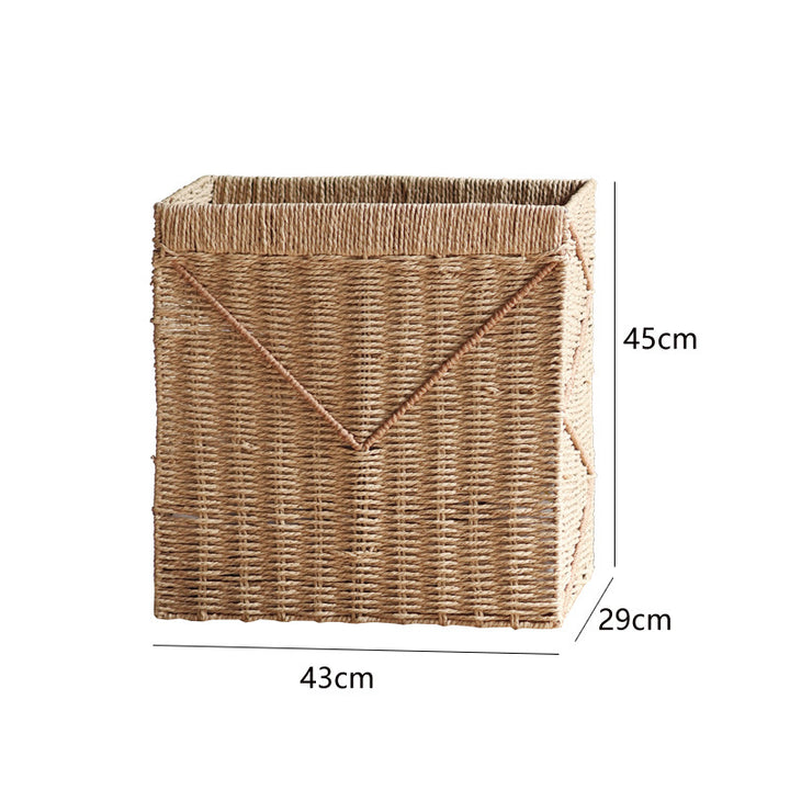Storage basket made of braided rattan Kalsten