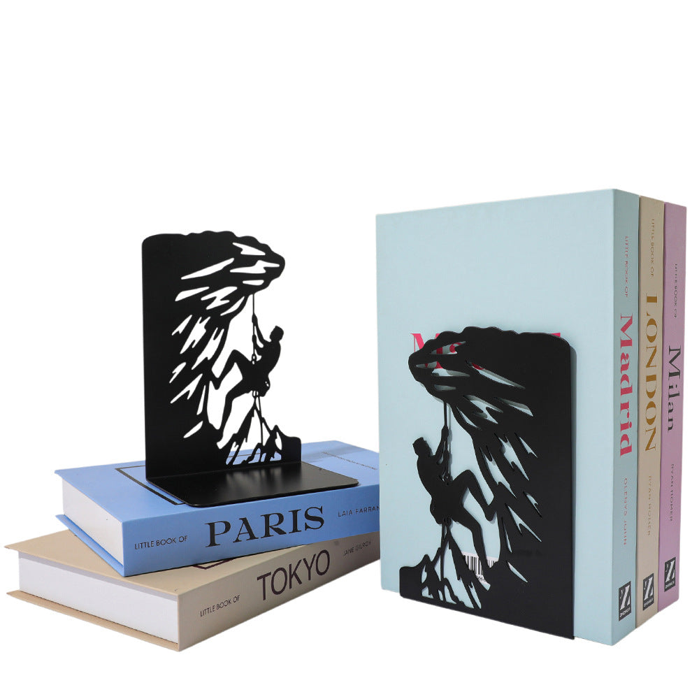 Adventure Climbing-Themed Bookends