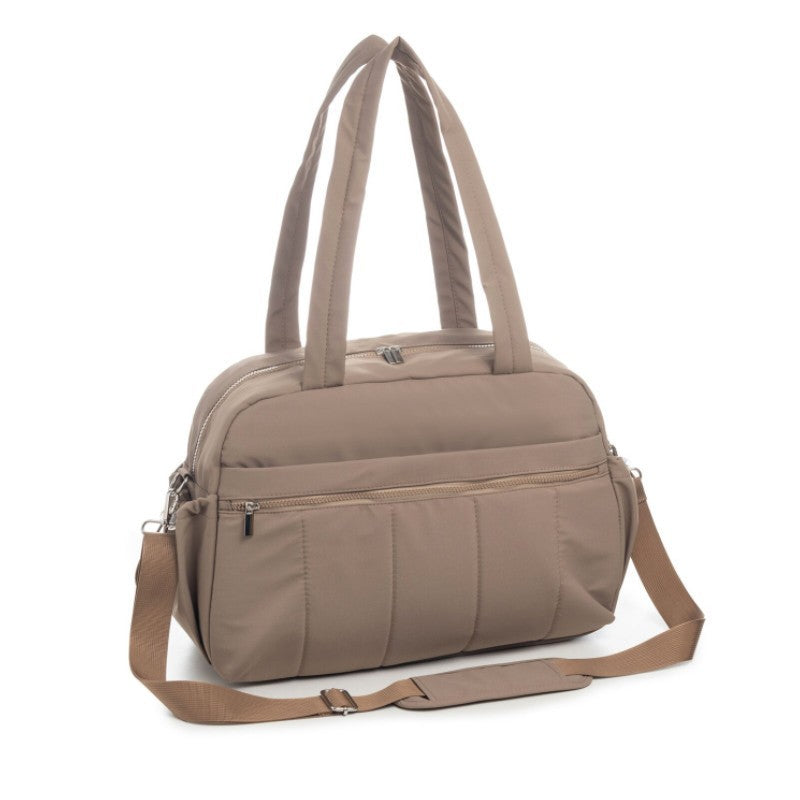 Multifunctional Tote Bag with Padded Interior and Removable Shoulder Strap Kalsten