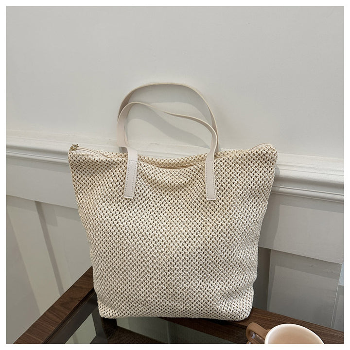 Casual Woven Tote Bag