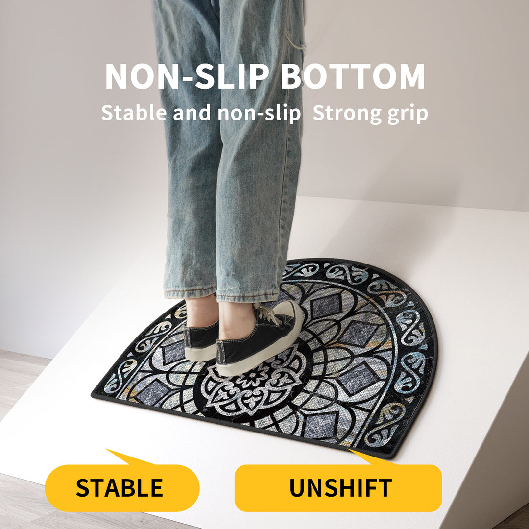 Decorative Geometric Pattern Door Mat