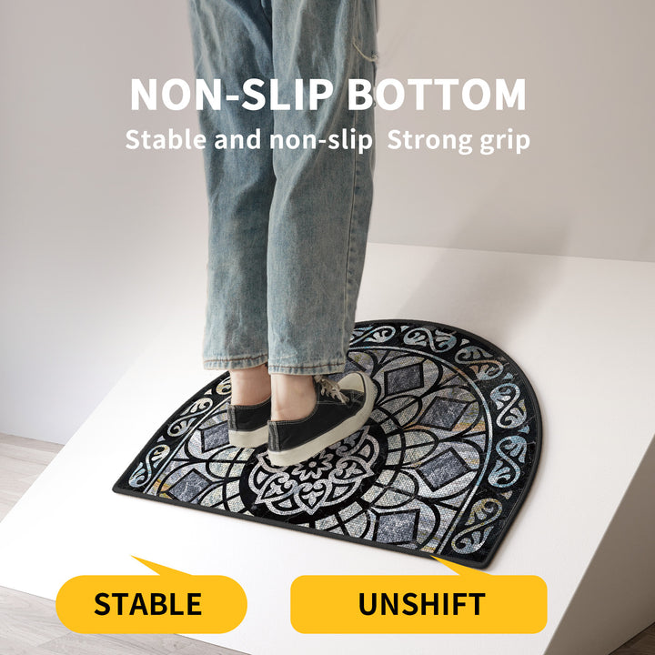 Decorative Geometric Pattern Door Mat