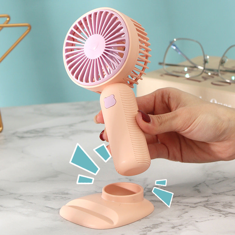 Ladies portable USB handheld fan with creative design Kalsten