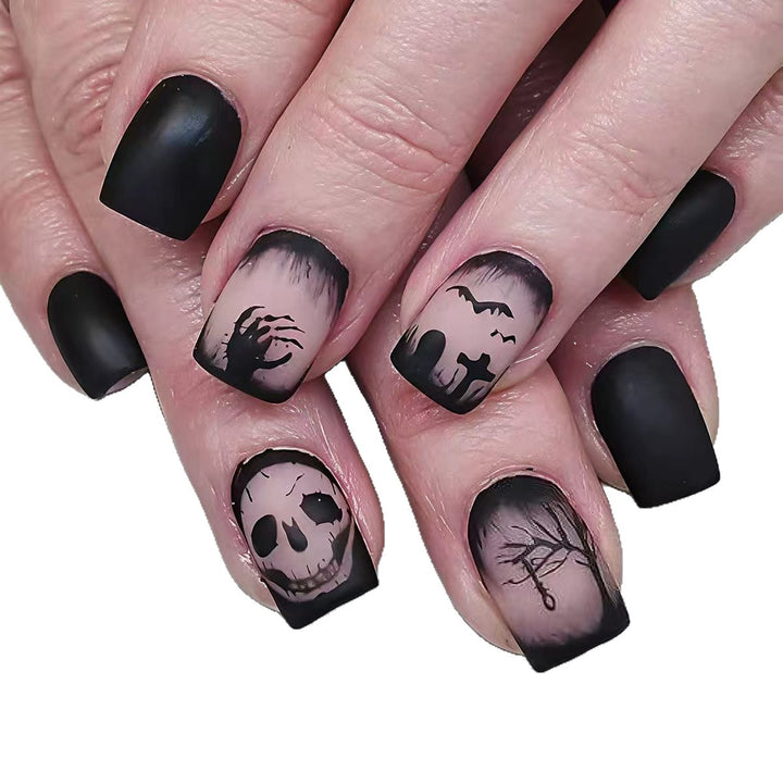 Creative Art Nails in Fascinating Halloween Design Kalsten