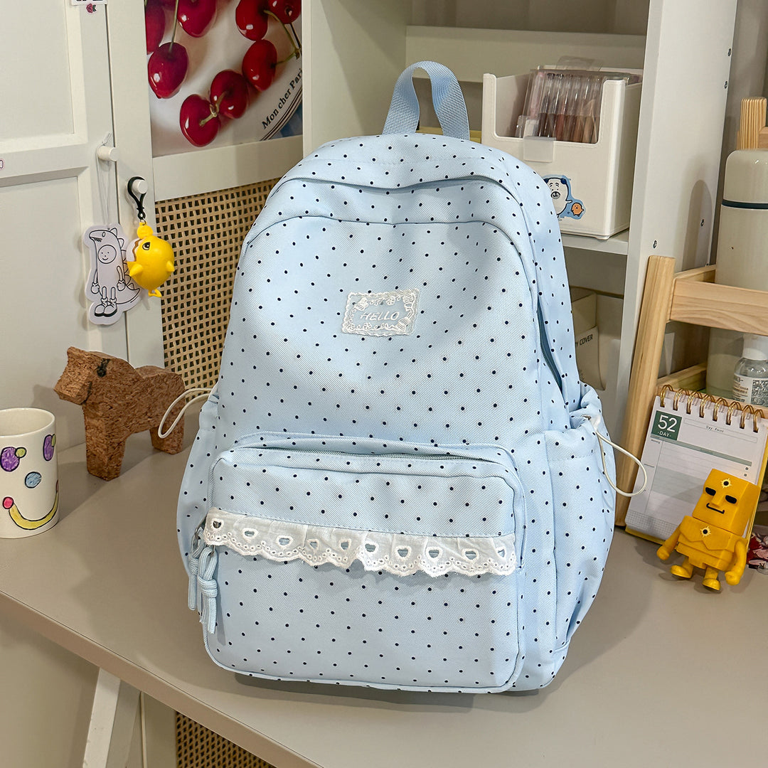 Adorable Polka Dot Backpack Kalsten