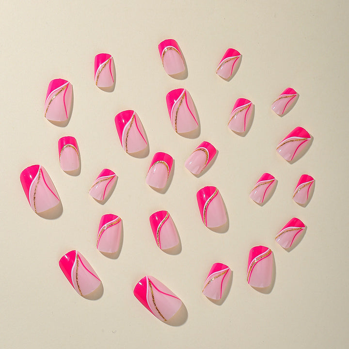 Glamorous Gradient Nail Art Extensions Kalsten