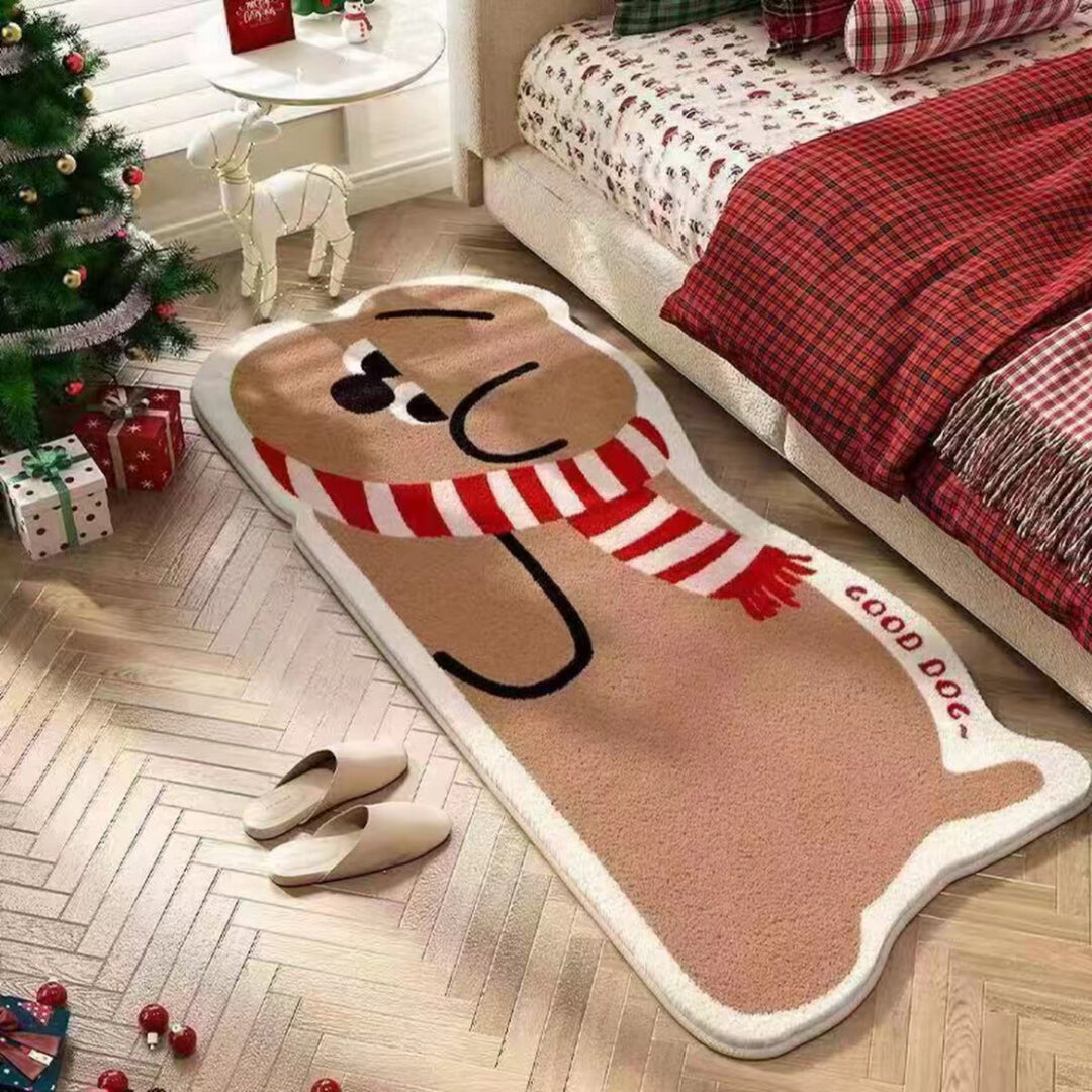 Cute Dog-Themed Area Rug