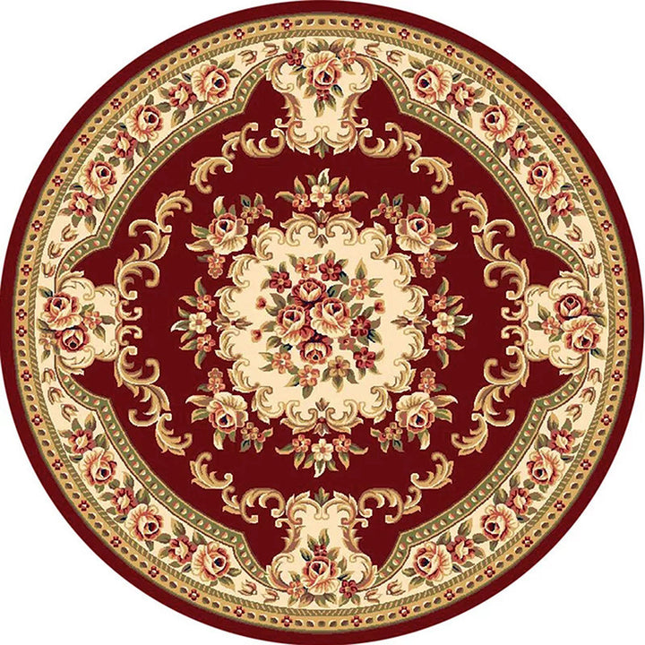 Round Decorative Area Rug Kalsten
