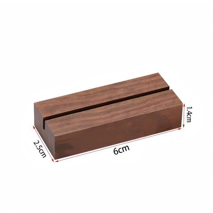 Decorative wood block figure Kalsten
