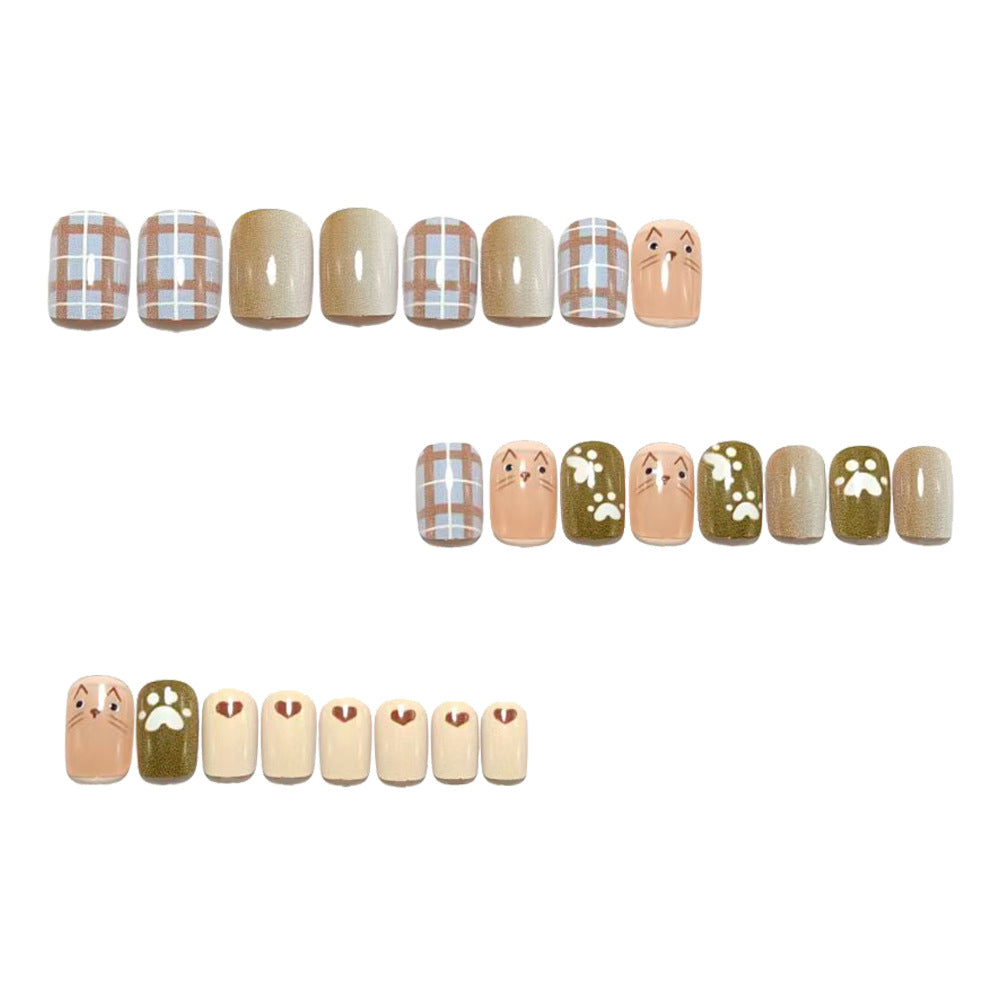 Fun Animal Design Artificial Nails Kalsten
