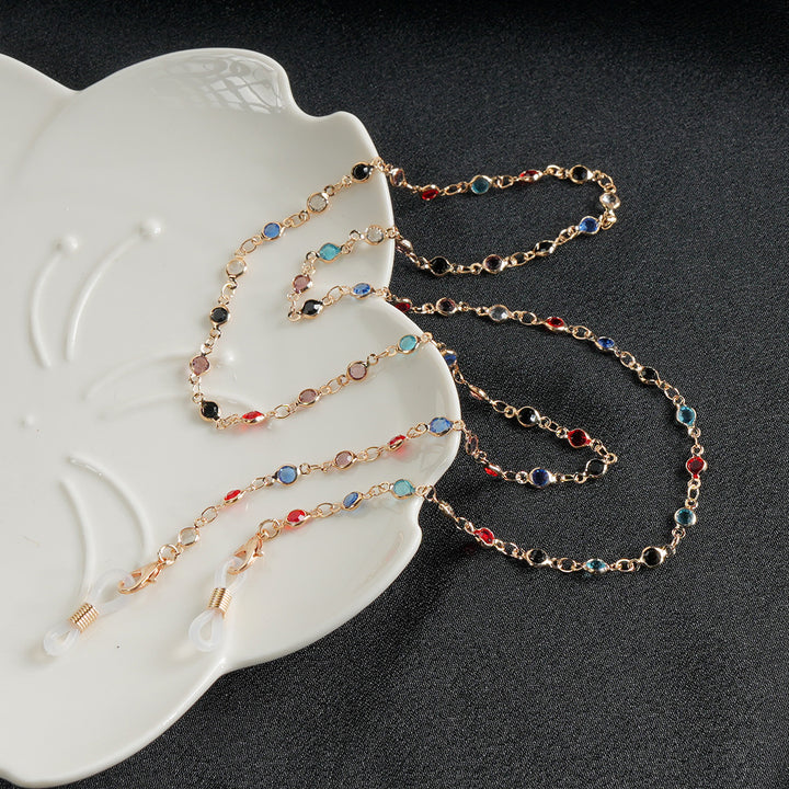 Stylish Gemstone Eyewear Chain Kalsten