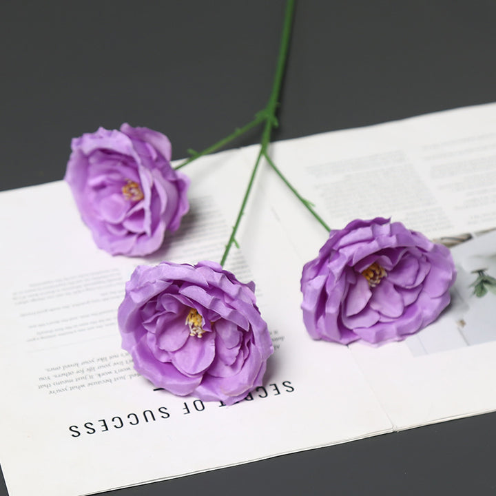 Elegant Silk Floral Stem for Home Decor Display