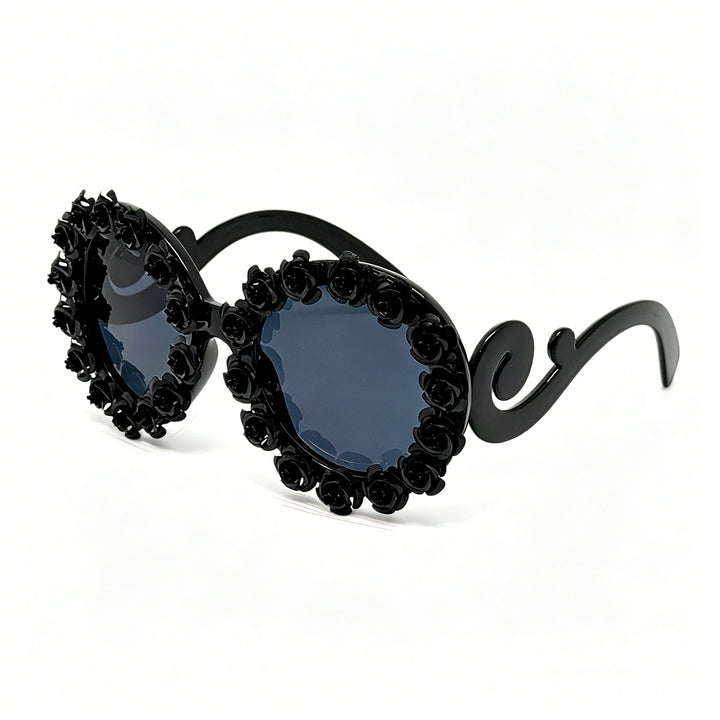 Ladies Designer Sunglasses with Floral Accents Kalsten