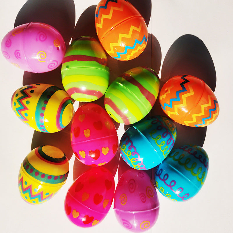 Colorful Decorative Plastic Easter Egg Set Kalsten