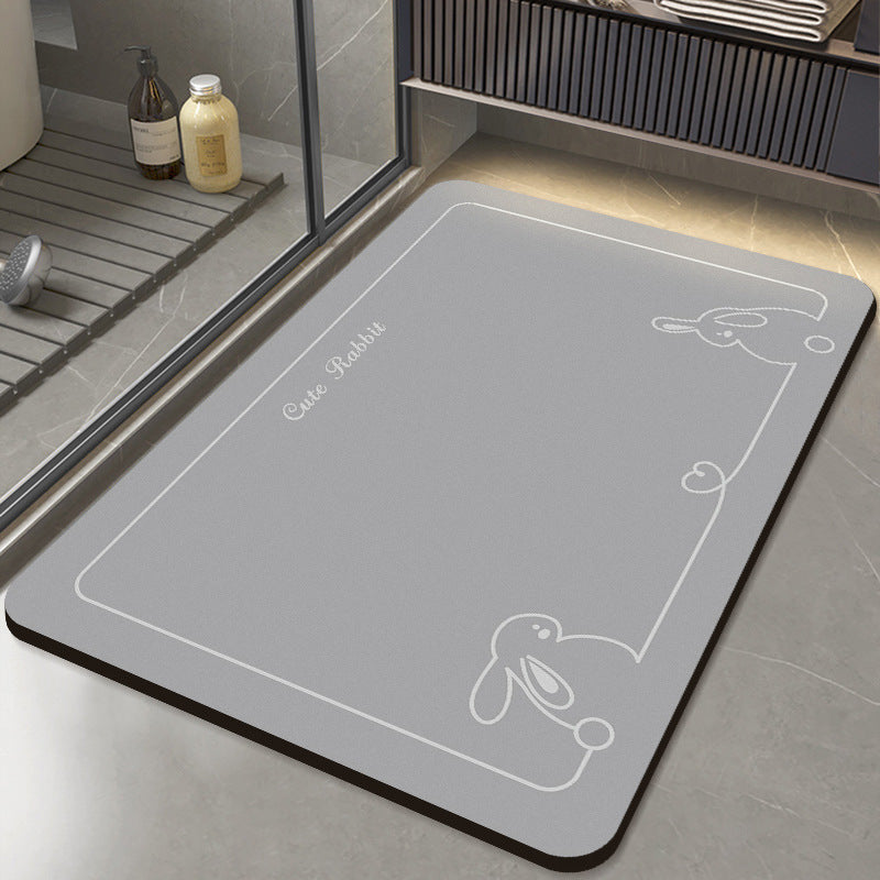 Contemporary Decorative Bath Mat Kalsten