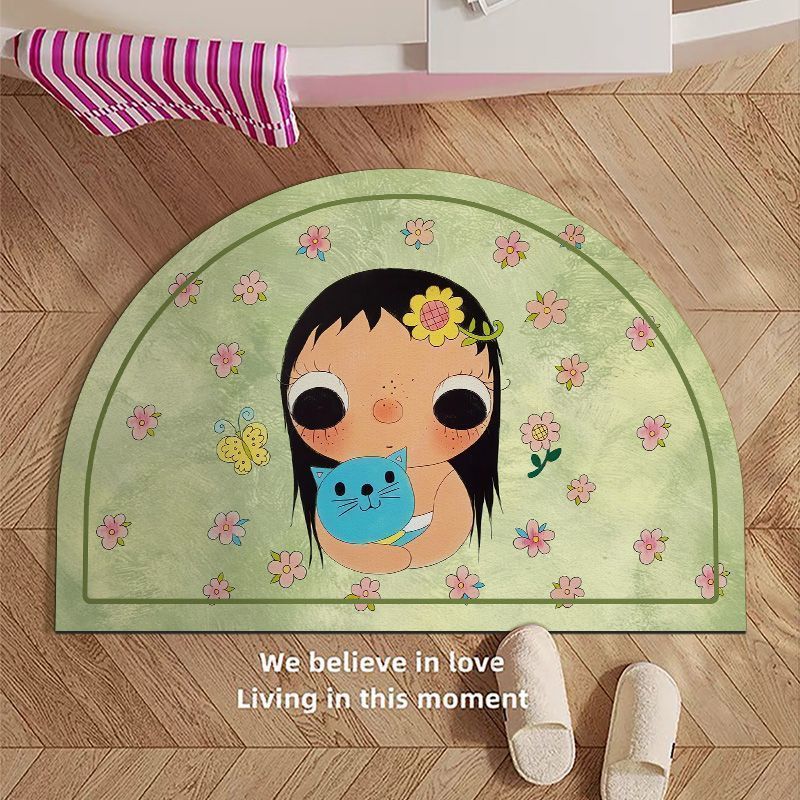 Cartoon-Themed Area Bath Mat Kalsten