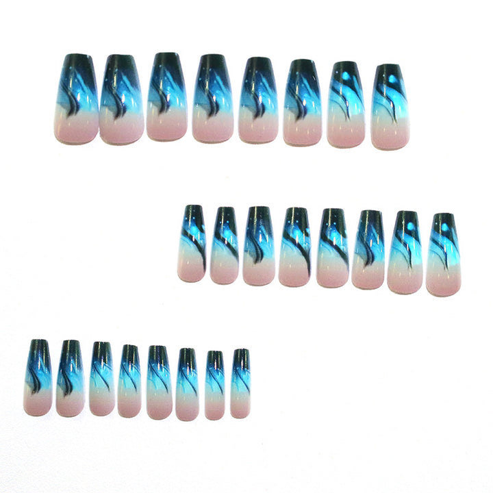 Artistic Long Acrylic Nail Extensions Kalsten