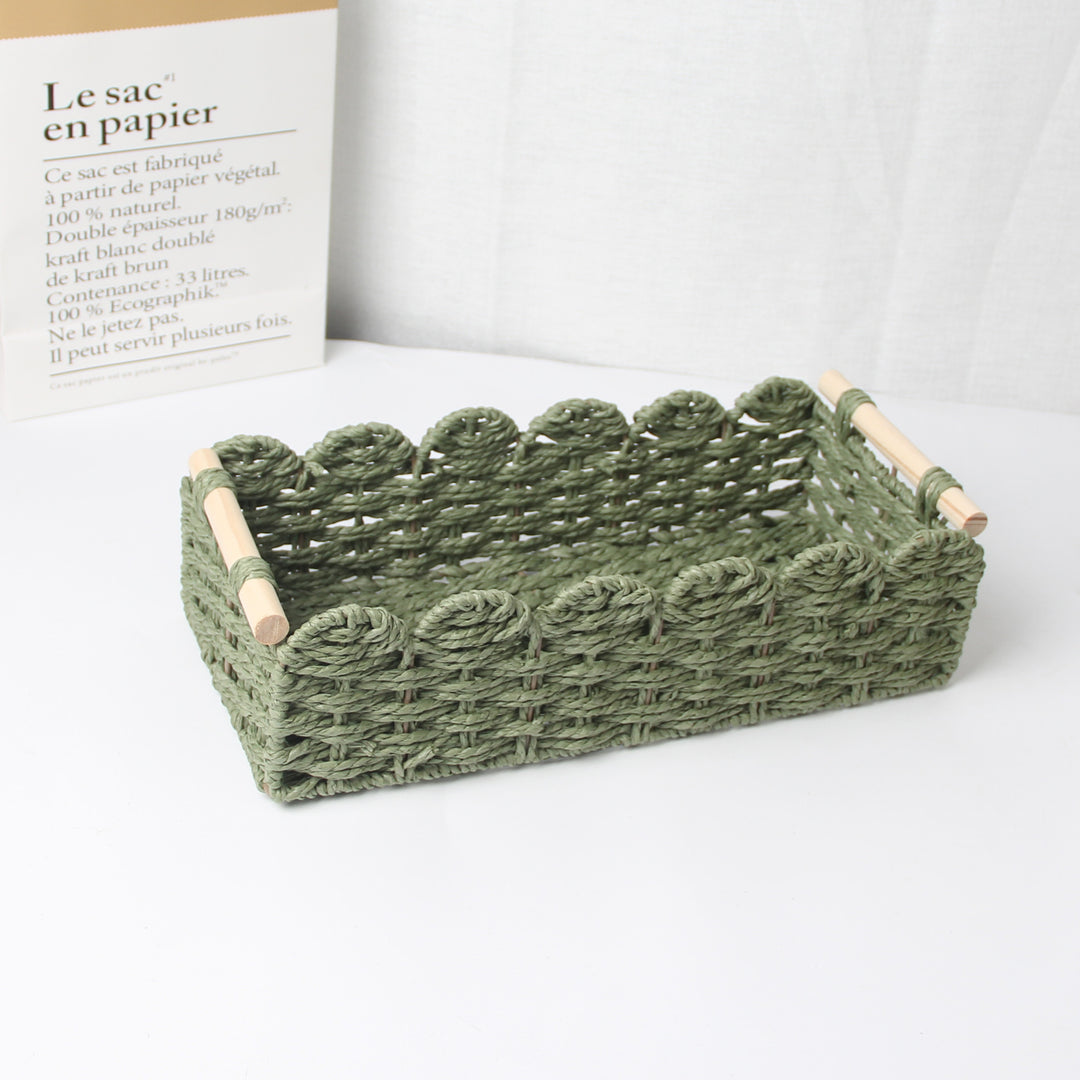 Woven Decorative Storage Tray