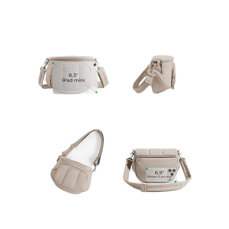 Stylish shoulder bag with detachable shoulder strap and versatile compartments Kalsten