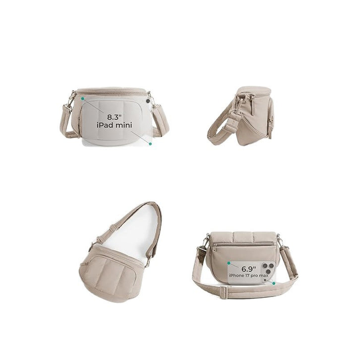 Stylish shoulder bag with detachable shoulder strap and versatile compartments Kalsten